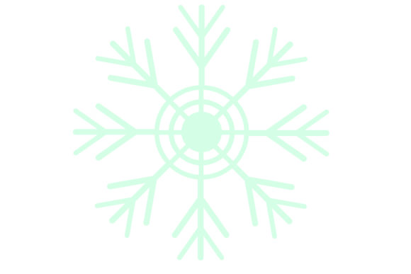 Christmas Snowflakes Flat Illustration: A Versatile Graphics Freebie for Digital Sellers