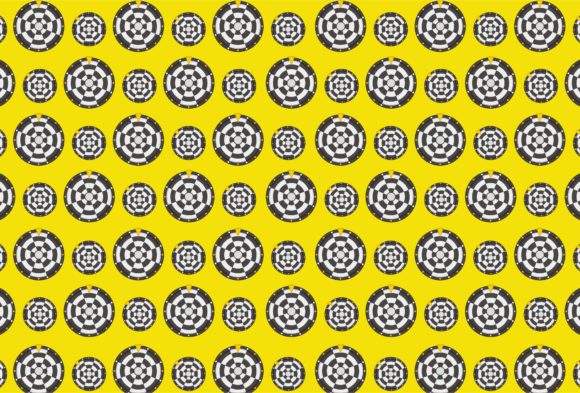 Dart Board Pattern Warp Paper for Crafts and Graphics: A Designer’s Practical Take
