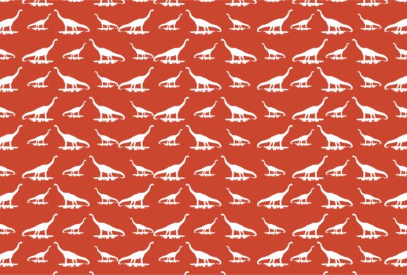 Dinosaurs Silhouette Pattern Theme for Blog and Graphic Design