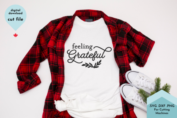Feeling Grateful SVG: A Versatile Graphic for Crafts and Thanksgiving Projects