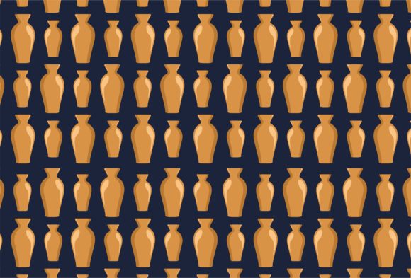 Flower Vase Pattern Theme Paper Warp Review