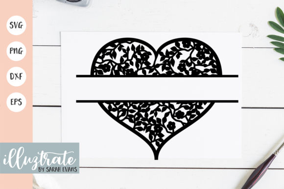 Heart - Valentines SVG Design for Crafts and Graphics