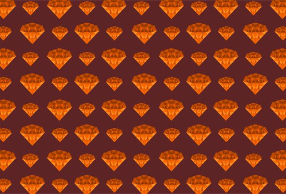 Orange Diamond Pattern – A Versatile Graphic Design Asset for Crafts