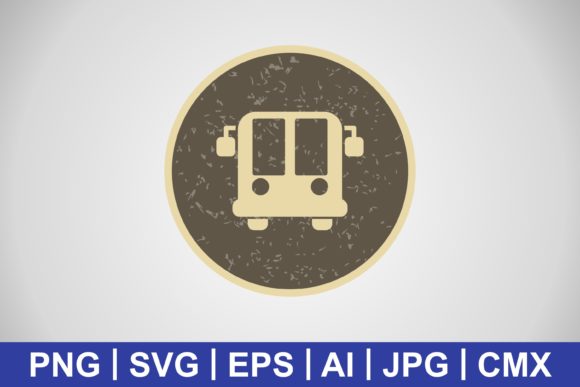 Vector Airport Bus Icon: Graphics and Freebies for Local Business