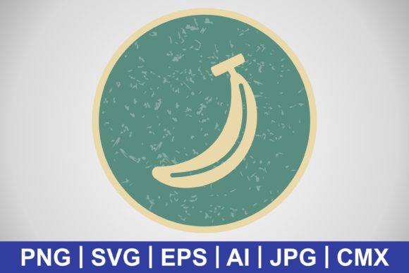 Vector Banana Icon: Graphics for Freebies