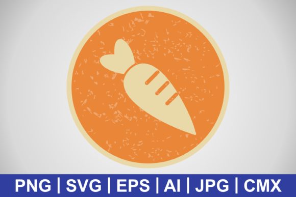 Vector Carrot Icon: Graphics Freebies for Local Business Branding