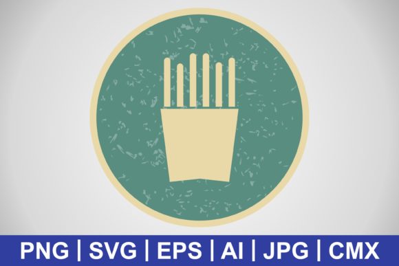 Vector FrenchFries Icon: Graphics for Freebies