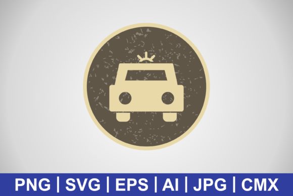 Vector Police Car Icon: Graphics and Freebies for Real Projects