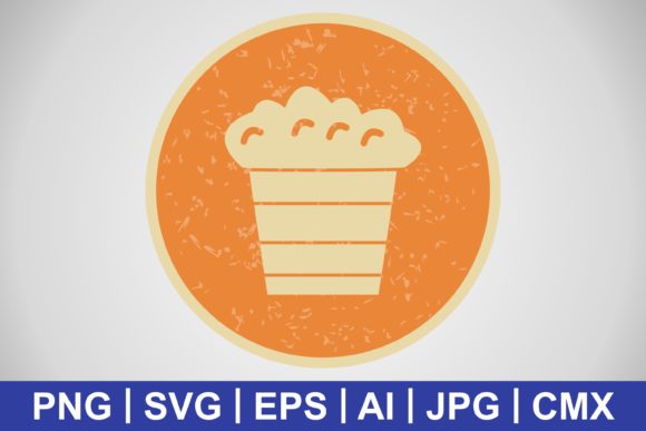 Vector Popcorn Icon: Graphics and Freebies for Local Business
