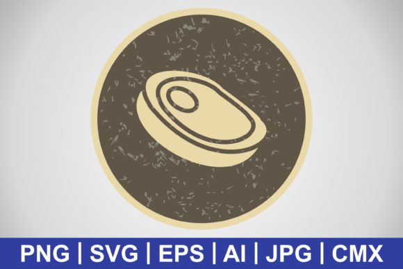 Vector Steak Icon: Graphics for Freebies